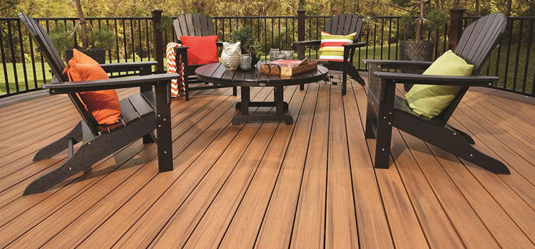 Black TREX Decking in La Canada Flintridge, CA