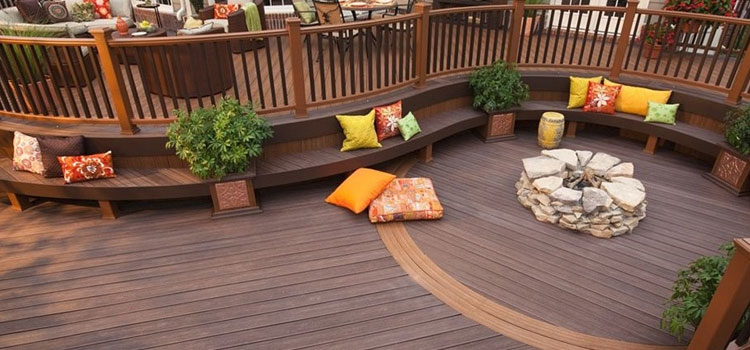 Gray TREX Decking in La Canada Flintridge, CA